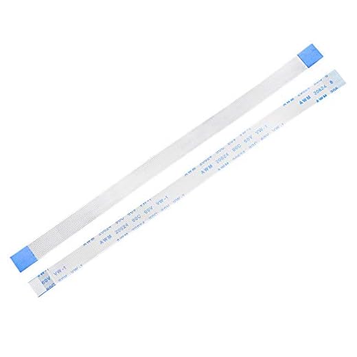 Generic Flexible Flat Cable, 14 Pins 0.5mm Pitch 150mm FPC FFC Flexible Ribbon Cable for LCD TV DVD Player Laptop 5Pcs (A Type)