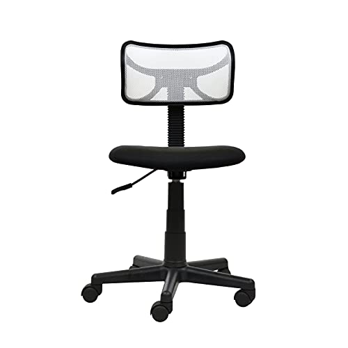 Student Mesh Task Office Chair. Color: White #TOP4