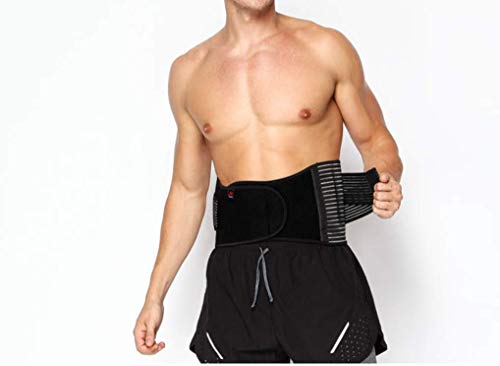 Protetor de cintura esportiva, fitness e musculação, proteção de cintura, equipamentos esportivos (9