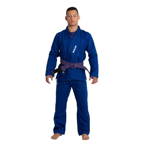 Gi Ground Force Basic V2 bleu pour le jiu-jitsu brésilien