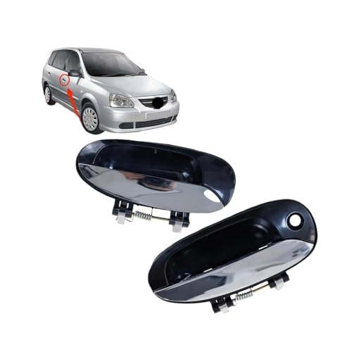 Poignée porte extérieure voiture chromée finition miroir éclatante