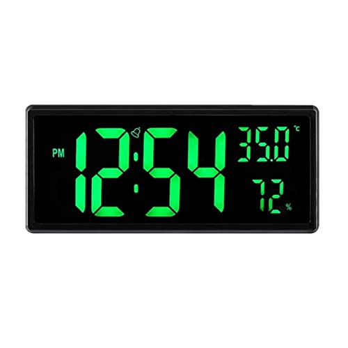 Reloj Digital con Temporizador y Alarma LED para Pared o Mesa miniatura 1