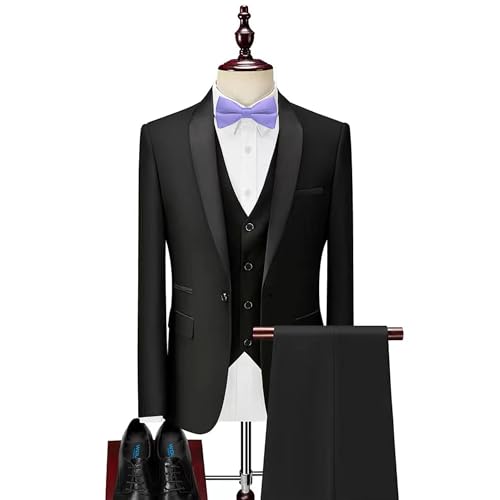 Image of JEMYGINS Mens Pre-tied Bow Tie for Wedding Party Adjustable Bowties