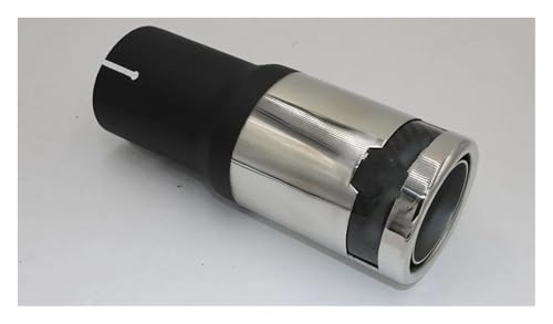 Embout d'échappement de voiture inox argenté de haute résistance pour finition premium
