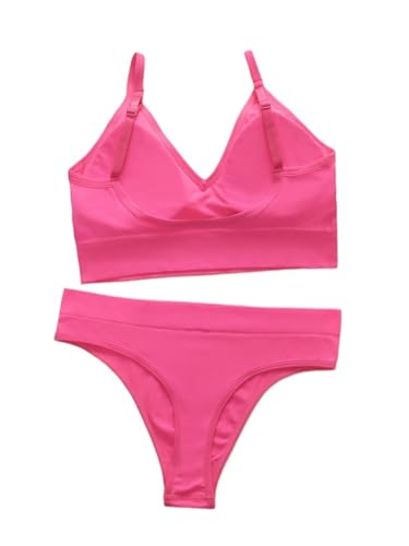 Soutien-gorge armatures triangle rouge L : l'ensemble sous-vêtements anti-inconfort