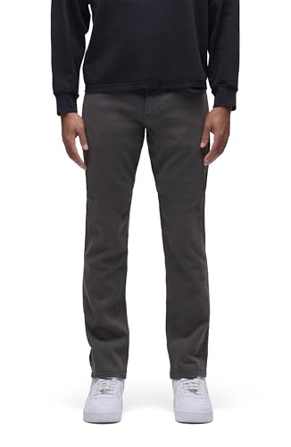 Jean slim coupe droite Blake HUDSON gris en taille 58 pour homme