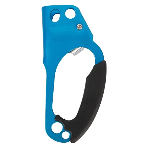 Yuecoom Climbing Hand Ascender Device,Hand Ascender for Rock Climbing Arboris,Climbing Rappelling Equipment for Climbing, Rescue, Aerial Work-Blue