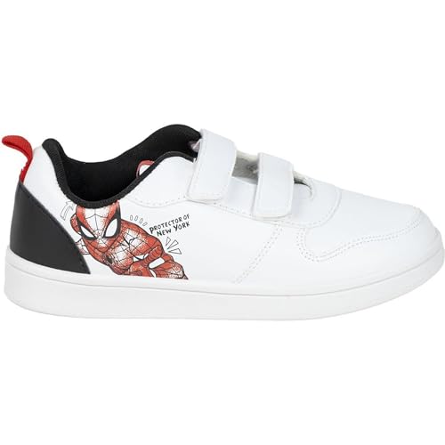 CERDÁ LIFE'S LITTLE MOMENTS Deportiva Suela PVC Spiderman Chaussure de Piste d'athlétisme, Blanc, 29 EU