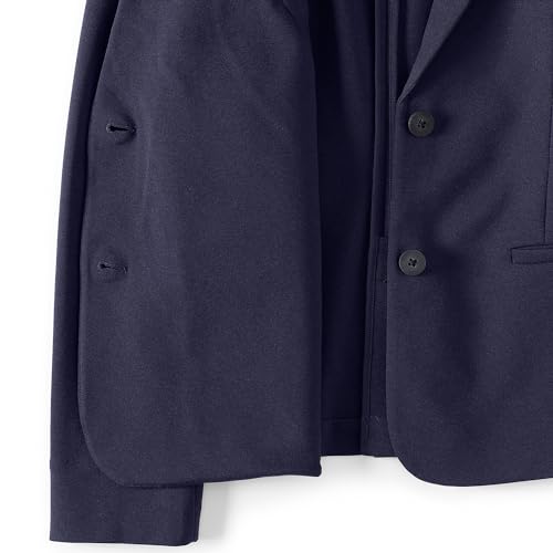 Lands' End Women's Two Button Ponte Blazer2