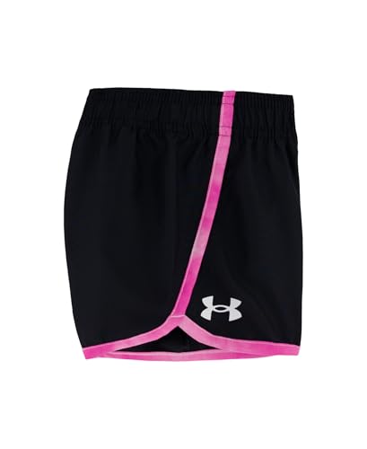 Image of Under Armour Girl's 2-piece Short Sleeve Tee and Shorts Set, Lightweight and Comfortable