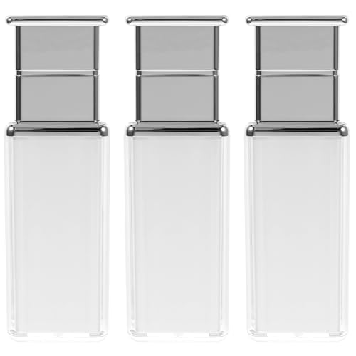 GANAZONO 3 Piezas botella de esencia de loción botellas de spray vacías botella de spray de aceite botella reutilizable travel bottles botellas de champú y acondicionador botella de champú