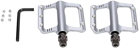 Bike Pedals 1 Pair 9/16 Aluminum Alloy Mountain Bike Pedals Lightweight Sealed Durable Bearing Pedals for Road Mountain Bike