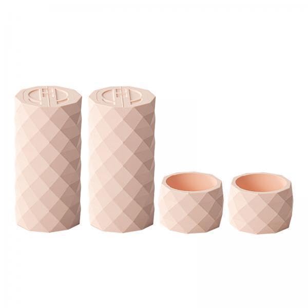 bnf® 2x4x Bike Handlebar Tapes Anti Vibration Professional Silicone Handlebar Grips Pink | Cycling | Bicycle Components & Parts | Handlebar Grips Tape & Pads-image-10