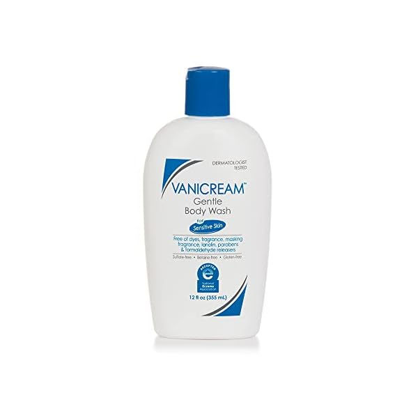 Vanicream Gentle Body Wash | Fragrance, Gluten and Sulfate Free | For Sensitive Skin | 12 Ounce