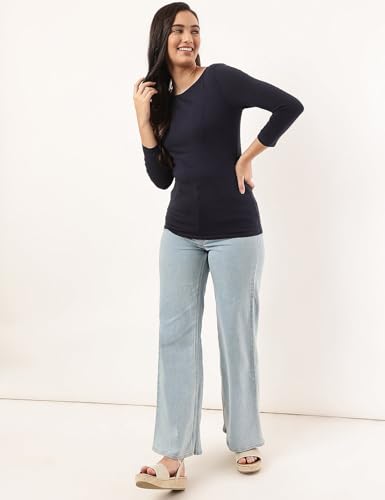 Image of Marks & Spencer Women's Regular T-Shirt (T41 8976K Blue 4XL)