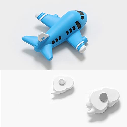 Imán de Refrigerador Avión y Nubes, Set 3 Piezas miniatura 5