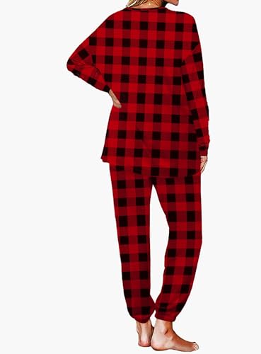 Image of Aloodor Sweatsuit for Women 2 Piece Outfits for Womens Crewneck Sweatshirts Pullover