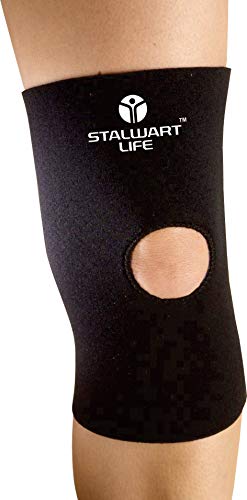 STALWART LIFE Open GEL Patella Knee Support Stabilizer for Compression & Pain Relief (43-49 CM)| Best Joint Protection for All Ligament Injury, Fitness & Sport activities