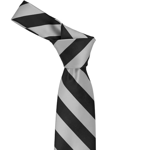 Image of tiemart Men's Striped Tie Standard Length