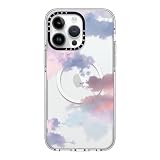 CASETiFY クリア iPhone 14 Pro Max ケース [黄ばみにくい素材/2mからの落下試験をクリア/MagSafe に対応] - Clouds