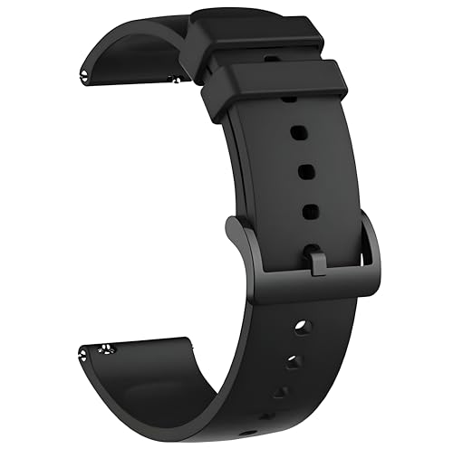 VEROX 22MM Watch Strap Compatible with Galaxy Watch 3 45mm, Realme S/S Pro, OnePlus(46mm), ColorFit Pro 4/Pro 4 Max/Ultra/Ultra 2, Amazfit GTR (47mm)/ GTR 2E Compatible All 22MM Watch (Black) (B0C9J3QSWH) Amazon Price History, Amazon Price Tracker