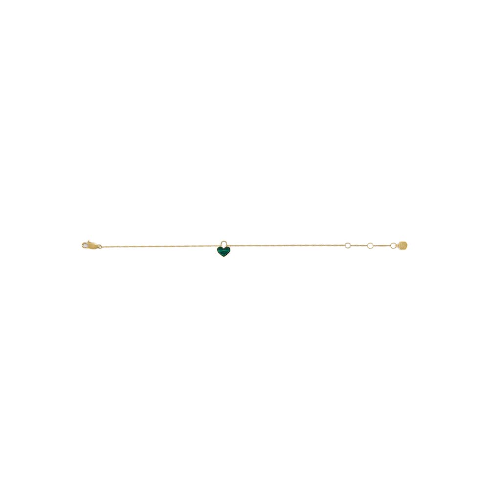 Fossil Pulsera de cadena fina en acero inoxidable con cierre de langosta para mujer