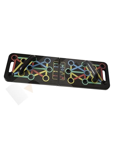 Image of DFF Pushup Board for Men |15 In 1 Push Up Board for Men, Pushup Bars, Push Up Board Game, Push up Stand | Chest workout equipment For Men & Women | Push Up Bar For Home Gym
