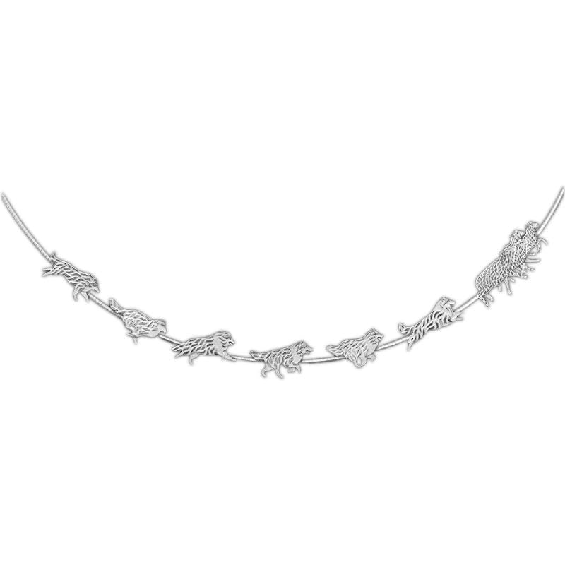 925 Sterling Silver Shetland Sheepdog Pendant Necklace Gift For Dog Lovers Dog Necklace Pet Jewelry Dog Memorial Dog Keepsake Rare Personalized Animal Jewelry Birthday Custom Jewelry