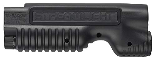 Streamlight 69600 TL-Racker 1,000-Lumen 20,000-Candela Tactical Integratd Forend Weapon Light with Ambidextrous Controls for Mossberg 500/590 Models Only with Non-Rechargeable Batteries, Black