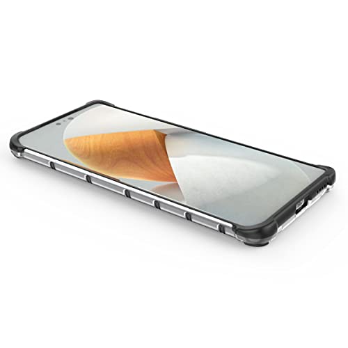 Image of Glasgow Back Case Cover Designed for Vivo V23 Pro 5G - Black