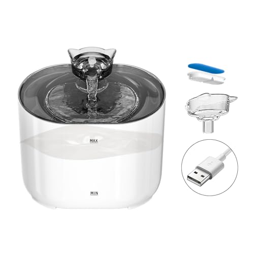Fuente automática para agua de mascotas con gran capacidad miniatura 6