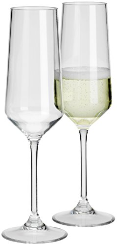 Flamefield Savoy Prosecco/Champagne Glasses - Pack of 2