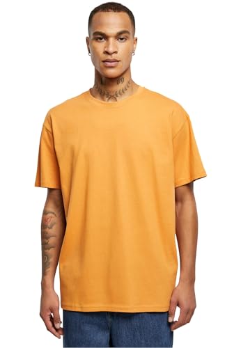 Build Your Brand BY102-Heavy Oversize Tee, T-Shirt Uomo, Arancione (Forgotten Orange), M