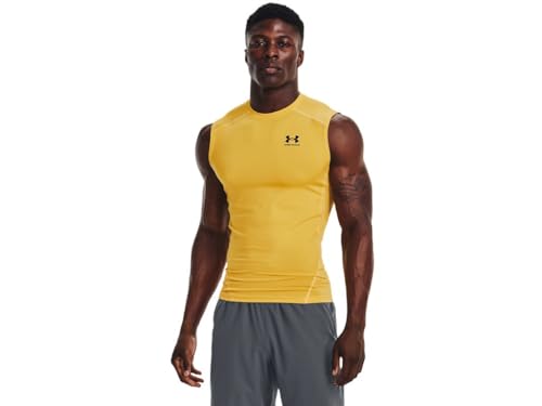 Image of Under Armour Men's HeatGear Compression Sleeveless T-Shirt