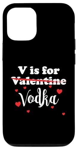 V is For Vodka �o�����^�C���f�[ ��������W���[�N�M�t�g �X�}�z�P�[�X iPhone 12/12 Pro �p