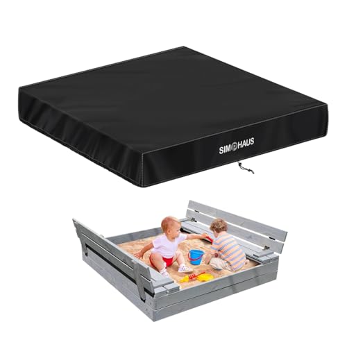 SIMPHAUS Sandkastenabdeckung Wasserdicht Sandkasten Abdeckung...