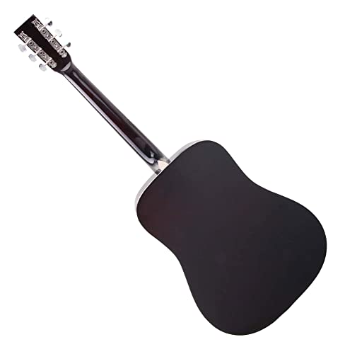 Classic Cantabile guitare acoustique folk set démarrage incl. kit d’accessoires à 5 pièces, sunburst - Les Beatles, Paul McCartney, John Lennon, RIngo Starr, George Harrison Classic Cantabile guitare acoustique folk set démarrage incl. kit d'accessoires à 5 pièces, sunburst – Image 4