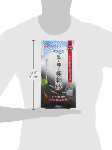 Amazon | GEX メダカ元気 メダカ水景 黒く輝く極細砂 2kg | ジェックス