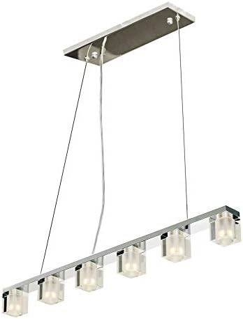 ET2 Lighting E32034-18PC Blocs LED 6-Light Pendant