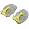 Sporti Hand Paddles for Swimming - Lightweight Swimming Paddles, Adjustable Silicone Straps