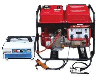 HIMALAYAN POWER MACHINE WELDING GENERATOR HPW 250 D WITH AC POWER