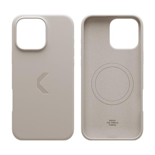 Coque silicone iPhone 16 Pro Max Clemm lin pour votre quotidien urbain et minimaliste