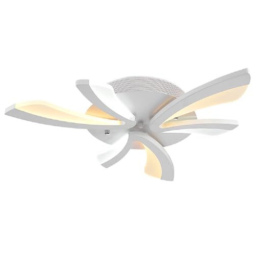 Plafonnier LED avec télécommande blanc XW062-3 pour salon - 3