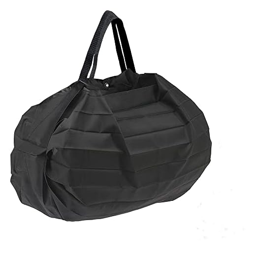 EasyAcc Bolsas de supermercado Reutilizables, Bolsa de Compras Plegable Lavable Grande 33LBS Resistente a los rasguños Resistente al desgarro Bolsa de Nailon Impermeable Ligero y Duradero Bolsas-L