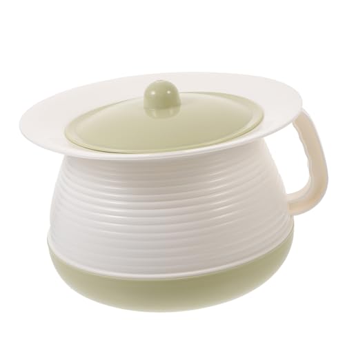 Beavorty 2 Pcs Spittoon Lid for Adults Portable Potty with Cover Thick Material Easy to Carry Non-Slip Design