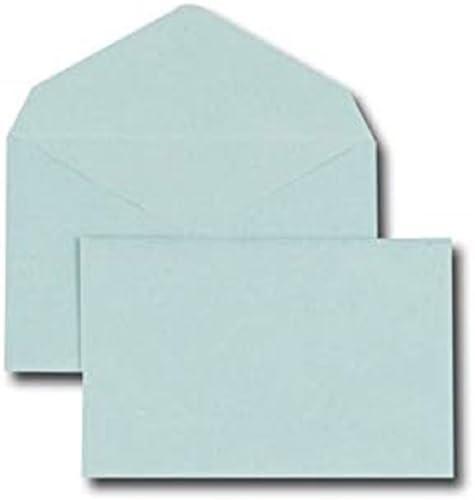 GPV - Confezione di buste per lettere, 75 g/m², 90 x 140 mm, 500 pezzi, colore blu