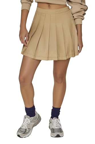 Forever 21 Women's Pleated Mini Skirt2