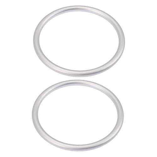 Toddmomy 2 piezas Anillos de Aluminio para Portabebés Accesorios Ligeros y Resistentes para Eslingas Seguro y Portátil para Recién Nacidos