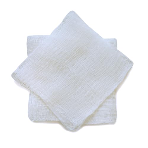 Algodón de gasa CareStock, compresas de gasa tejida de 4x4 pulgadas, 8 capas, 4000 unidades miniatura 3