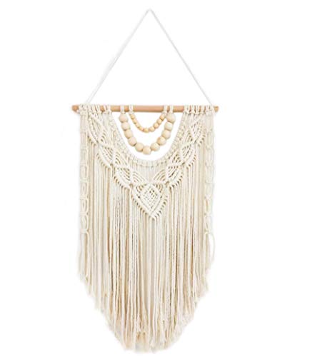 simpleSS Macrame Wall Hanging Boho Macrame Tapestry Woven Home...